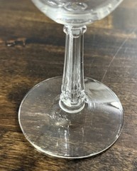 Libbey Glass «Silver Leaf or Silver Foliage» Wine Glasses, 2 MCM
