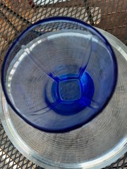 Vintage MCM Anchor Hocking BERKELEY Cobalt Blue Ice Tea Glasses, Set of 3