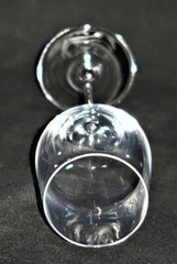 Rosenthal Crystal FUGA White Wine Goblet or Glass, 7 5/8″ Tall