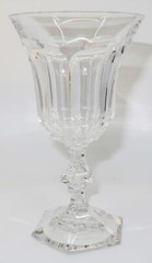 Val Saint Lambert, Belgium, METTERNICH Tcpl Water Glass, 6 3/4″