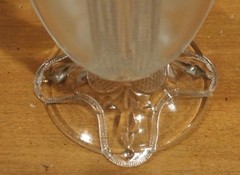 Curtain Tie Back Spooner Early American Pattern Glass Adams & Co Glass, Bowl
