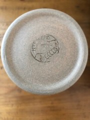 Hoff The Grid Goods Clay Glazed Pottery Tumbler Hump Whale And Baby Swimming