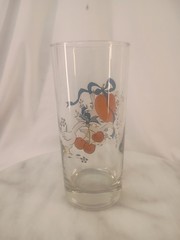 Vintage Marmalade Iced Tea Glass Tumbler International Geese 6.25”