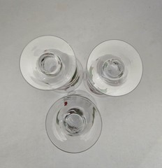 Set Of 3 Lenox Holiday Plaid Ribbon Iced Tea Glasses Goblets 6 3/4″ EUC
