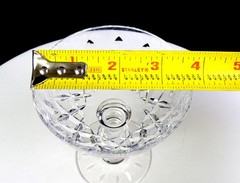 Hawkes Brilliant Cut Crystal 7330 Cornwall 2 Pc 5 1/8″ Tall Sherbets 1920-50s