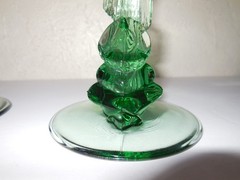 Cristal d Arques Durand SIESTA Man in Sombrero Sleeping Margarita Glass Set 3