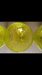 Sigma Secla Yellow Cabbage,20oz Goblet 6125808,Margarita Glass,Lot Of 3pcs.