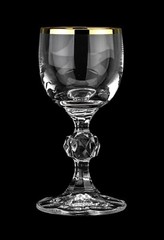 Crystalex Bohemia Golden Celebration Claudia Set of Glasses, 24 pieces