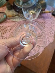 4 – Vintage Cristal d’Arques Durand Versailles Champagne Sherbet Glasses France