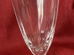 6 Fostoria NIAGARA 6026 Fosnia Juice Glasses Wavy Optic VTG D/C