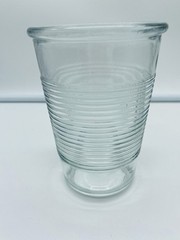Anchor Hocking Sigma Tumbler Drinking Glasses Ribbed Glass Set of 2 5-1/2″