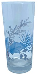 Pfaltzgraff Winter Frost 15 Oz Cooler Tumblers Beverage Glasses Set Of 4 Pine