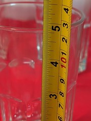 3 Vintage Libbey Crisa 20 Clear 8 Panel Tumbler Glasses 4-3/4” Tall