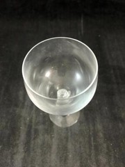 Bayel Crystal Bacchante Frosted Nude Stem Water Goblet