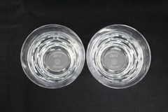 Baccarat Tumbler Lucia 2017 Crystal Rock Glass Set of 2 Unused with Box Gift