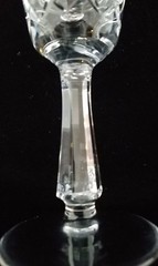 Lenox Starfire, Galaxy Cut Crystal Cordial Glass, 6 1/4″ EUC