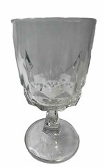 Vtg Arcoroc France Artic Crystal Clear 5 3/4″ Claret Wine Glass 1 Glass 8 oz