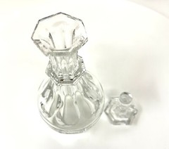 Pair Antique, Vintage Baccarat Crystal Decanters Harcourt 1841,