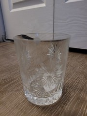 Waterford Crystal Snowflake Wish Goodwill Rocks Glass, W/tags