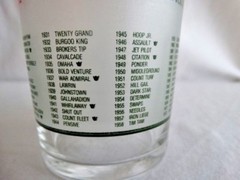 Libbey 1986 Kentucky Derby 112th Run for the Roses Churchill Downs Julep Tumbler