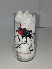 VTG 1979 NFR Oklahoma City World Championship Rodeo Bareback Riding Glass