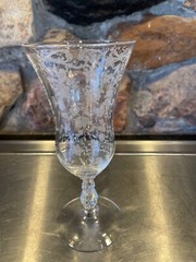 CAMBRIDGE CHANTILLY 3600 STEM ICED TEA GLASS 1940 – 58 EXC COND 2 AVAILABLE