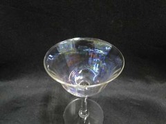 Iridescent Optic: Liquor Cocktail, 4 1/4″ Tall, As Is — MG#076