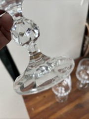 Bohemia Crystal Glass Footed Belfast Set Wine Glasses Set 4 Glass