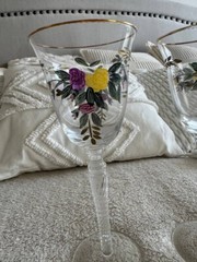 Royal Albert Old Country Roses Vine Glasses