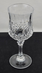 Cristal D’Arques Durand Longchamp 1 Wine Goblet Glass Clear 6.5″ 5 3/4 oz