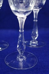 Tiffin Colton #17399 Lot of (8) Water Goblets, 8″ Tall