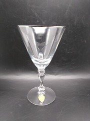 1-Tiffin Franciscan Montclair Platinum Trim 7″ Tall Water Goblet 17651
