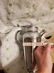 VTG DEPR ERA ART DECO FARBERWARE COCKTAIL SHAKER CHROME PLATED