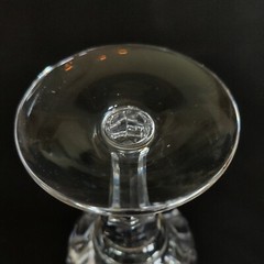 ATLANTIS LISBON WATER GLASS, Cut Lead Crystal, 6 3/4″, 10 oz, Made in PORTUGAL