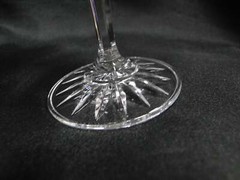 Bohemian Czech Queen Lace, Cut Stars: Wine Glass (es), 6″ Tall