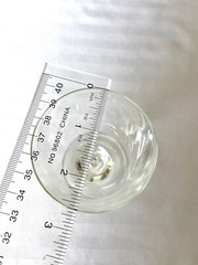 Stuart Ariel Wine Goblet Glasses Vintage Controlled Bubble Twist Stem 5 1/4” 8x