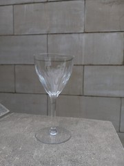 Val St. Lambert VSL Water Goblet Nestor Hamlet Late MCM 7-3/8″