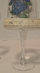Portmeirion Botanic Garden Wine Glasses Hydrangea Sunflower Poppy Sweet Pea 4