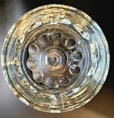 Libbey Hoffman House Thumbprint Goblets Set of 4 Heavy 12 oz Stemmed Glasses