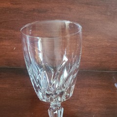 Set of 5 Cristal D Arques FLAMENCO Crystal Water Goblets Glasses 6 3/4” France