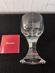 Baccarat Mercure White Wine Glasses Crystal H 14.5 Cm