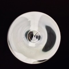 Set 8 Vintage Cut Crystal Wine Goblets 7-1/2” Optic Gray Cut Crystal