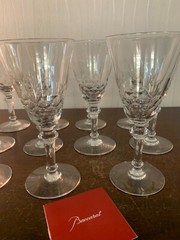 11 Water Glasses Model Scale Spike In Baccarat Crystal (Price Per Unit)