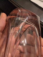 Glasses Libbey Imperial Drape Pattern Pink Tumblers Iced Tea 16 oz