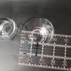 Vintage Libbey Glass 3003-15 Platinum 10 oz Flat Tumbler Set Of 4 Discontinued