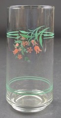 Corning 14 Oz Cooler Tumbler Rosemarie Floral Drinkware Glass – Vintage