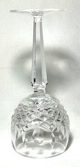 WATERFORD ~ Elegant Cut Crystal 6 oz. HOCK WINE GLASS (Kenmare) ~ Ireland