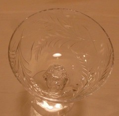 Lot Of 11 Tiffin Mirabelle Knob Stem #17361 Cut Glass Stemware Champagne Cordial