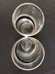 Vintage Libbey Swirl Atomic Highball Cocktail Glasses Lot of 4 Drinkware