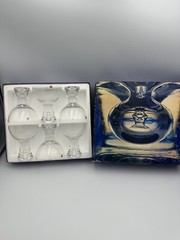(6) Iittala Finland~Tapio Wirkkala~3.5”Wine Glass~ Whiskey~Cocktail Goblet Box
